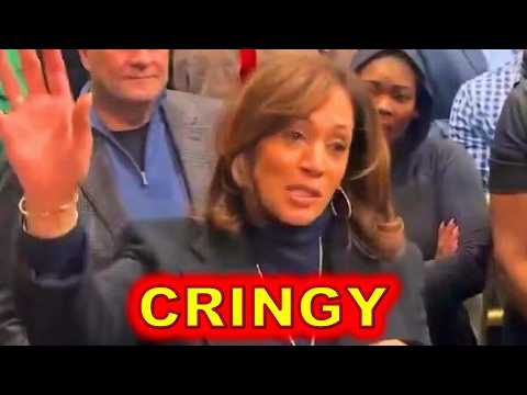 Kamala Harris Gives AWKWARD Advice TODAY in NYC at a Broadway Play.....