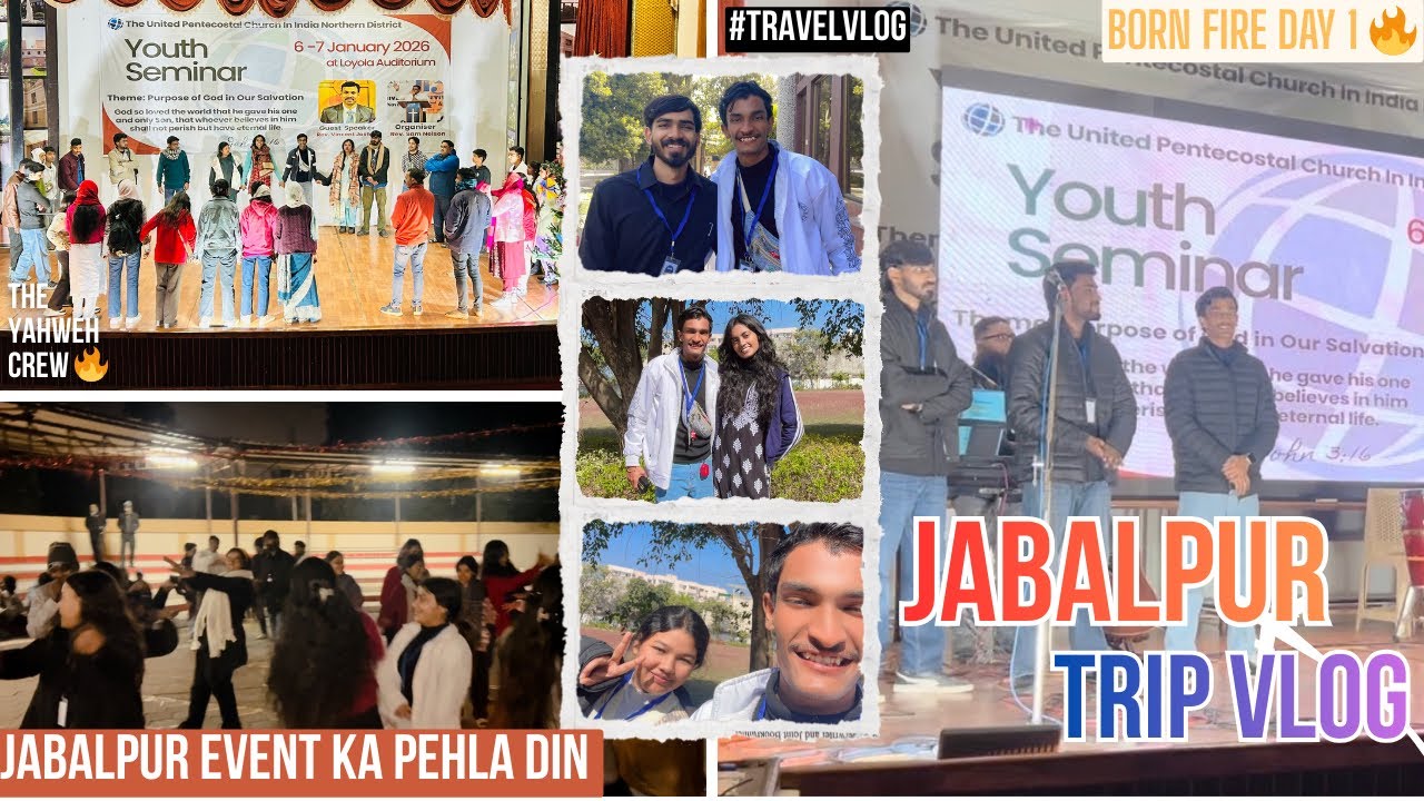 Born Fire 🔥 + Event ka Pehla Din 😳 | Delhi to Jabalpur Vlog !! YOURCHIKU47 