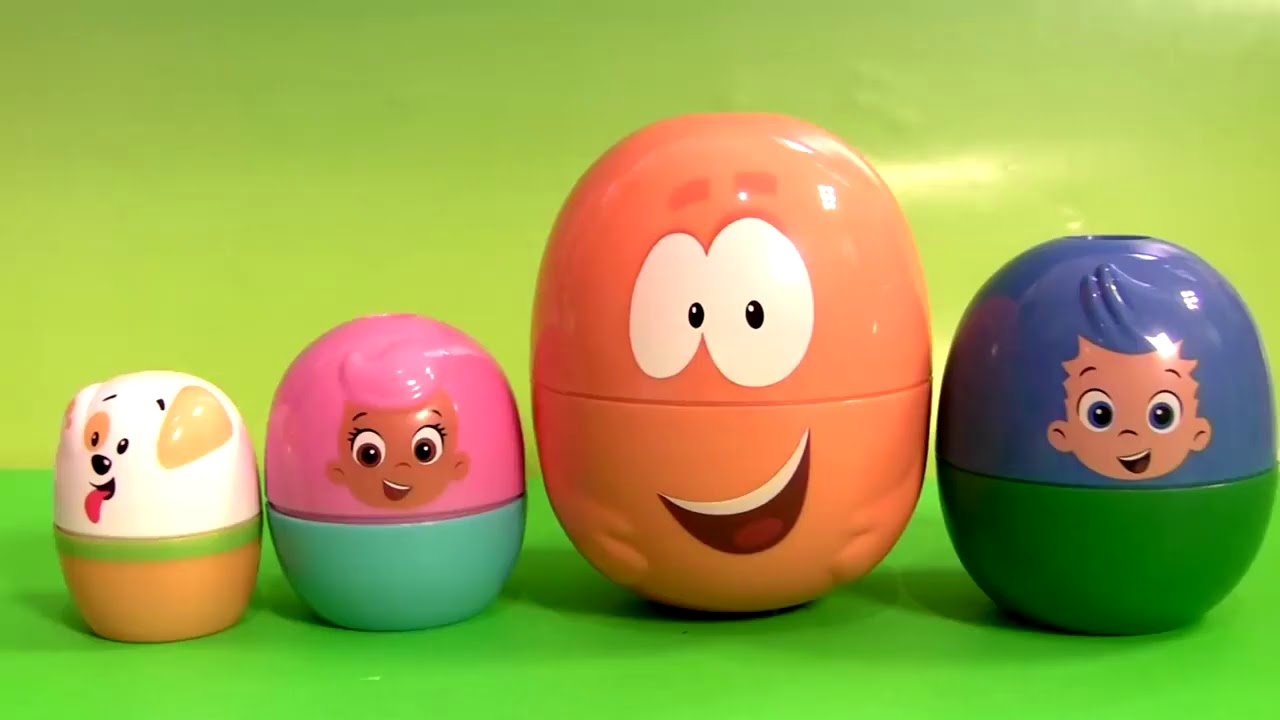 Bubble Guppies Stacking Cups Eggs