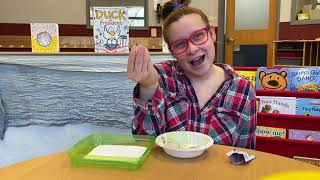Heartfelt Impressions Toddler colored Ice painting small group activity