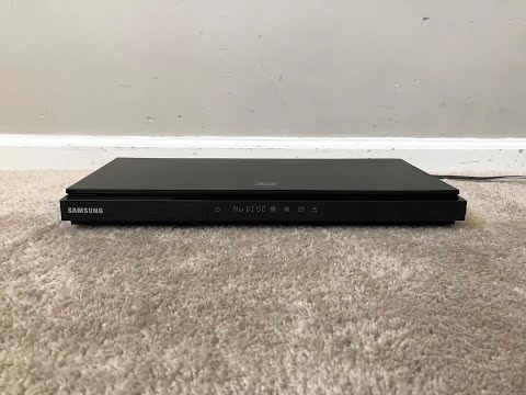 Samsung BD-D5500 Single Blu-Ray DVD Compact Disc CD Player