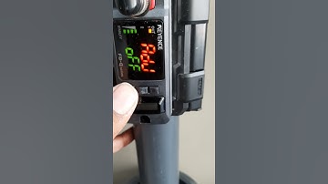 Keyence Flow Meter Parameters  Settings
