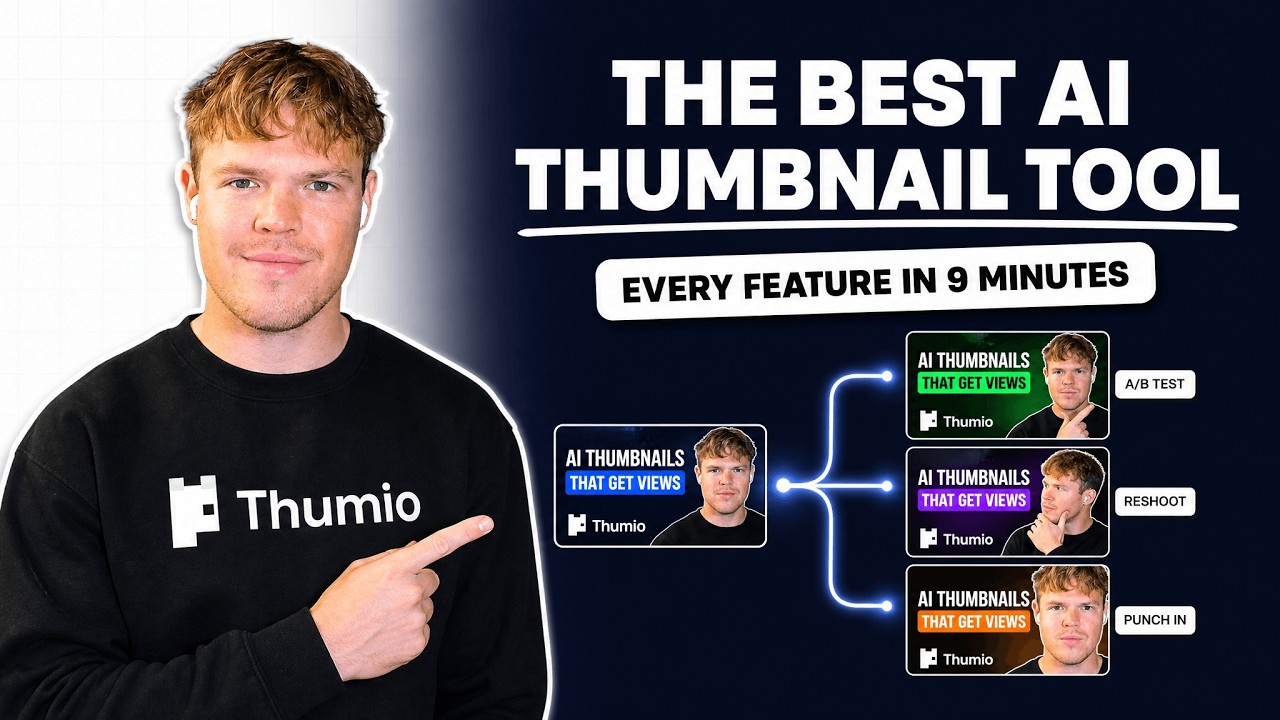 How to Make Better YouTube Thumbnails with AI (Full Tour)