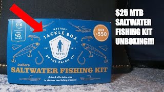 $25 Mystery Tackle Box Inshore Saltwater Box - Unboxing & Honest Thoughts 