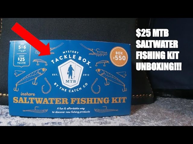 Mystery tackle box saltwater fishing kit - Matthews Auctioneers