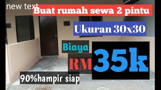 contoh rumah sewa budget murah