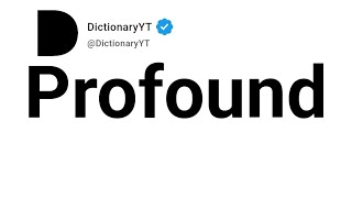 Profound Synonyms | Thesaurus | Similar Words 