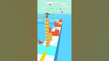 Cube Surfer (by VOODOO)  Level 975 । XRP Gaming #cubesurfer #level975 #shorts