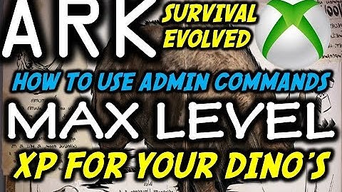Ark Survival Evolved Xbox How To Give XP To Tamed Dinos (Level Cap) - Now Free with PS Plus