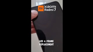 Xiaomi Redmi 7 Ganti Frame tulang + LCD full set #serviceandroid #servicehp #gantilcd screenshot 2