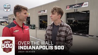 David Malukas Gets To Know Will Power On And Off The Track | Over The Wall | 2024 Indy 500 | Indycar