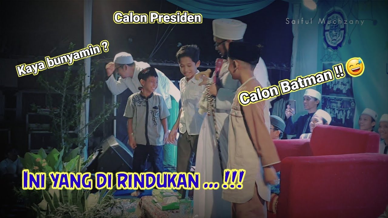 Full Ceramah Habib Hasan - Bocil bocil di suruh naik panggung Kocak Banget !!!!