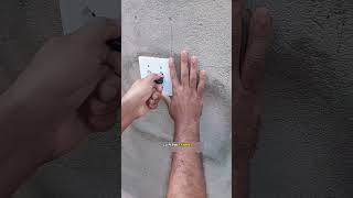 Boîtier encastré mural #artisan #bricolage #renovation #construction #travaux