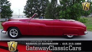 1950 Mercury Convertible,Gateway classic cars Nashville,#829nsh 1950 Mercury Cobra Car For Sale