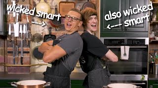 mythical chefs josh and trevor being an iconic duo for 8 minutes straight (inspired by youresoloud)