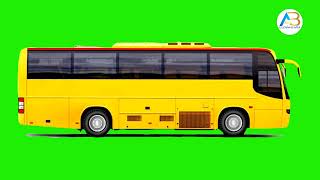 bus green screen | public bus green screen effects | bus animation green screen