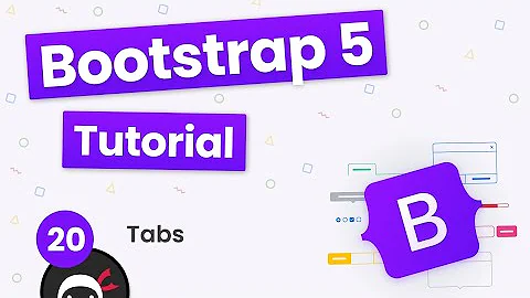 Bootstrap 5 Crash Course Tutorial #20 - Tabs