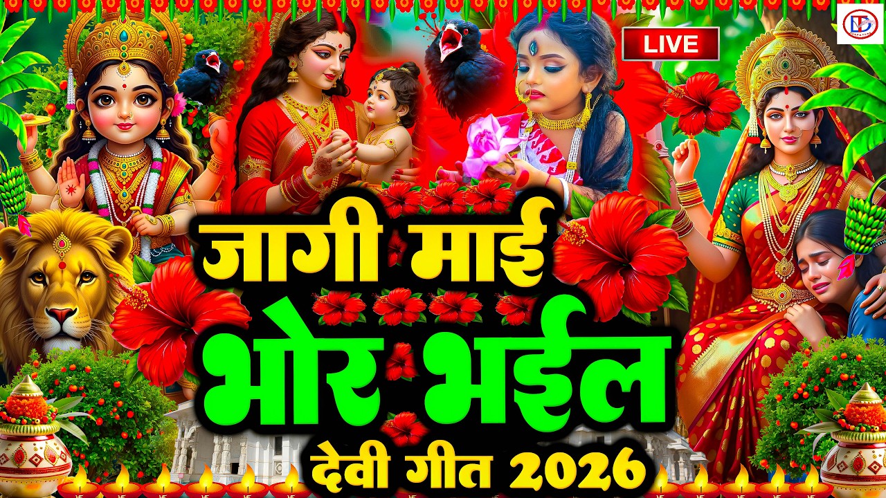 #न्यू देवी गीत 🌺 #जाग ए माई Durga Mata Bhajan 2026 | Bhojpuri devi geet | Durga puja navratri song