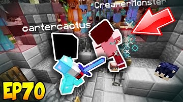 Minecraft Hacker Trolling - PLAYER KILLS HIS HACKING STEP BRO EP70