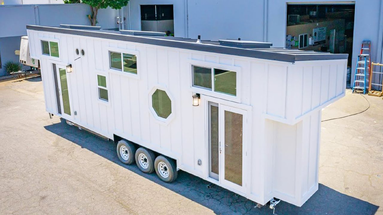 Absolutely Gorgeous Custom Tiny House for Sale by Anchored Tiny Homes