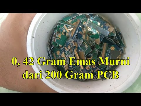 Video: Cara Mengekstrak Emas Dari Papan