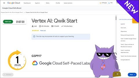Vertex AI: Qwik Start | #2025 | #GSP917 |#qwiklabs |Solution