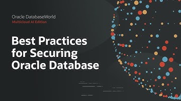 Best Practices for Securing Oracle Database: Oracle DatabaseWorld 2025
