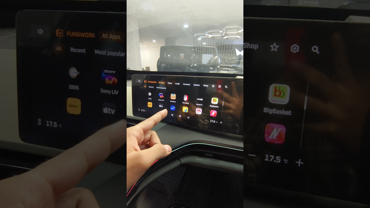 **"Mahindra BE6 Goes Smart with Android Apps for Entertainment!"**