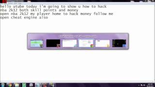 NBA 2k12 Money Hack