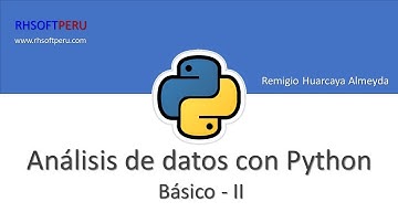 análisis de datos con python  - básico II