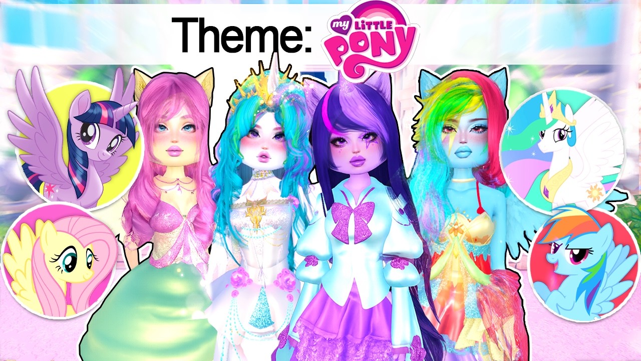Покупка тематических платьев MY LITTLE PONY в магазине DRESS to IMPRESS.