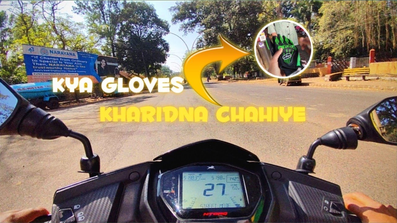KYA GLOVES KHARIDNA CHAHIYE 🤔ll NTORQ XP ll belagavi ll just ke vlogs