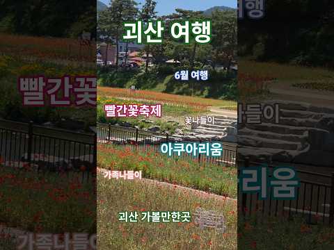 괴산여행 빨간꽃축제 괴산축제 괴산여행 충북아쿠아리움 괴산트리하우스 괴산가볼만한곳 괴산전통시장맛집 #썸머축제 #6월가볼만한곳 # 주말나들이 #괴산아쿠아리움 #괴산가볼만한곳 #괴산행사