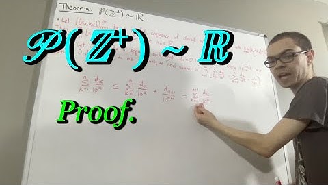 Prove that P(Z^+) ~ R (ILIEKMATHPHYSICS)
