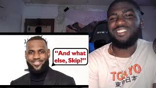 Skip Bayless Reaction after Each Lebron Championship Reaction