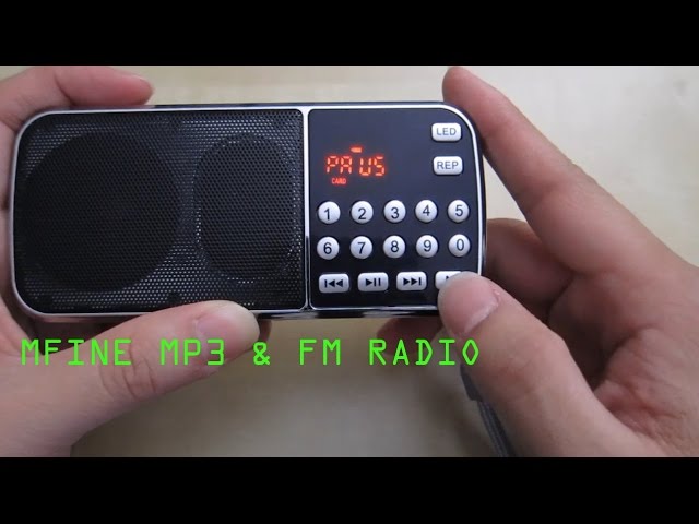 Mfine Multifunctional MP3 Player and FM Radio Review 