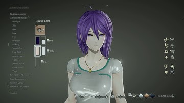 CODE VEIN Mizore Shirayuki Lollipop ROSARIO+VAMPIRE Charakter Creation
