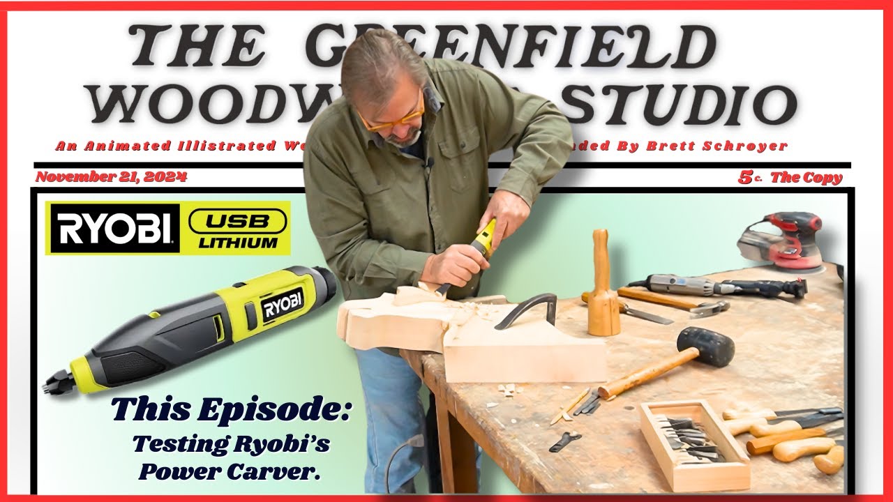 Ryobi Cordless Power Carver Review: Big Results in a Compact Package!