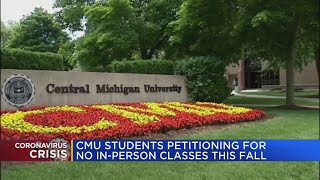 CMU student starts petition to make fall semester online only