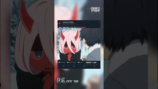 Hiro & Zero Two: A Love That Defied Destiny! ❤️✨ | Darling in the Franxx | #anime #shorts