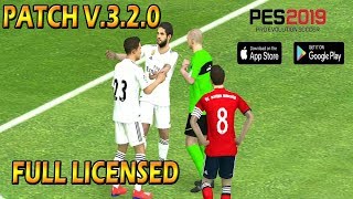 Patch Pes 2019 Mobile Full Licensed Pro Evolution Soccer V.3.2.0