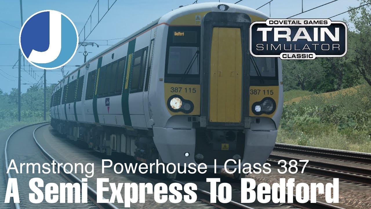 Полуэкспресс в Бедфорд | Armstrong Powerhouse | Train Simulator