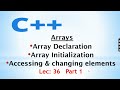 Arrays in c  amharic lec 36