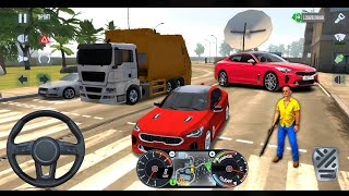 Pink Colour Car Driving Gameplay - Full HD Gameplaying Android games - Taxi Driver Roleplay Gaming screenshot 1