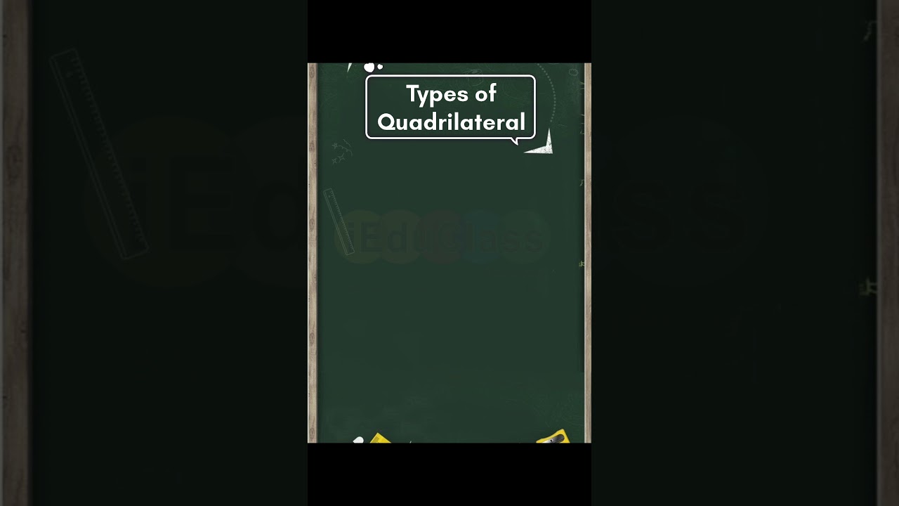 Types of Quadrilateral - Learn with Fun - 