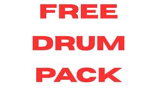 FREE Hard Hitting Drum Pack│Trap, EDM trap, Modern Bass, Hyperpop
