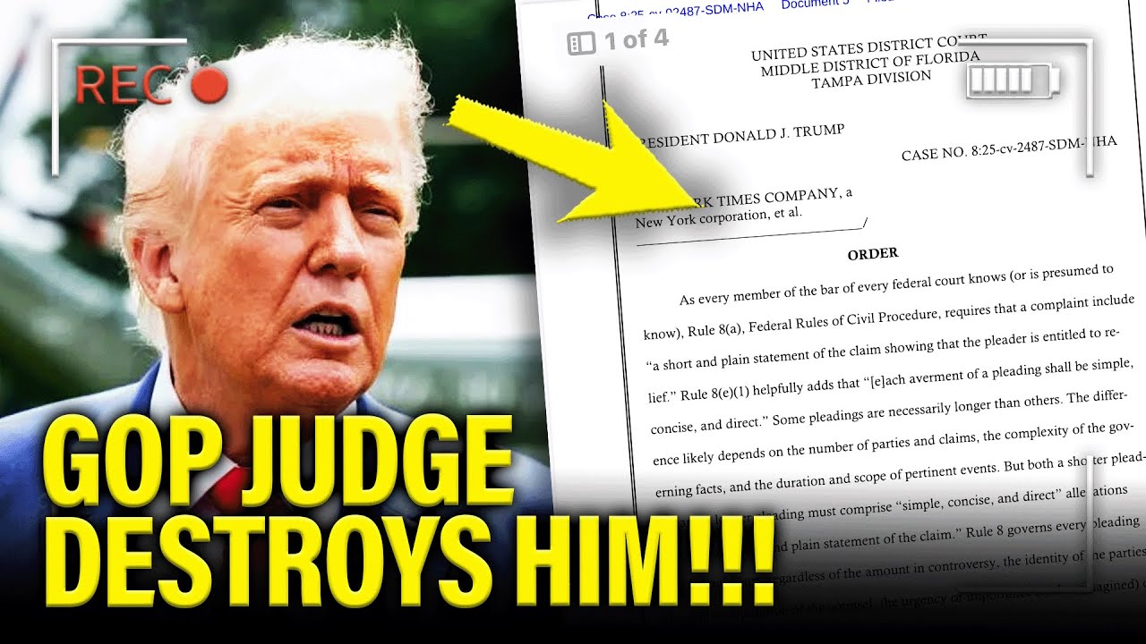 Trump gets INSTANT KARMA as GOP Judge SLICES him INTO PIECES