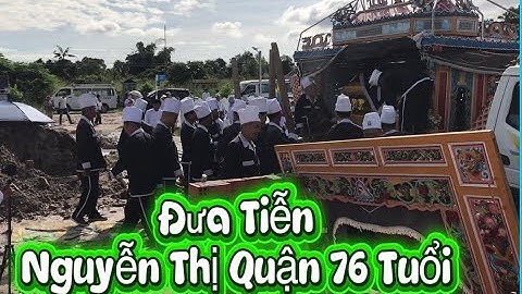 Lễ đưa tiễn, đh nguyễn thị quận 76 tuổi nơi cực lạc #letang #daocaodai #tayycaodai