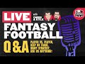 2020 Fantasy Football Advice - Fantasy Football Week 16 - LIVE Q&A