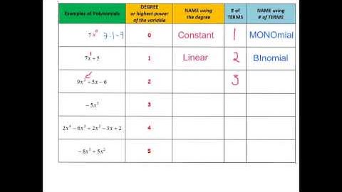ALG1 Naming Polynomials